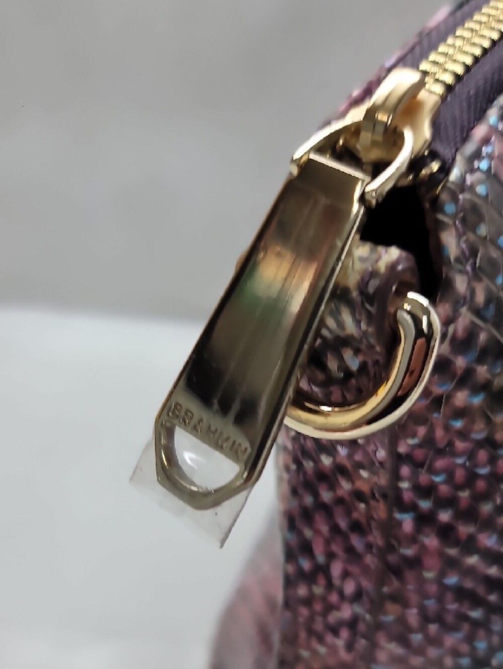 Brahmin NEW Duxbury Medium Satchel In Berry Opal Seville - Picture 7 of 12